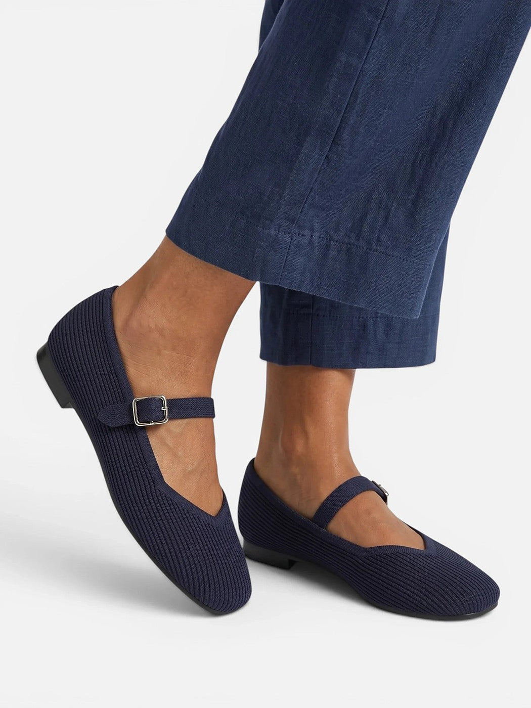 Dames Platte Mary Jane Schoenen met Gesp