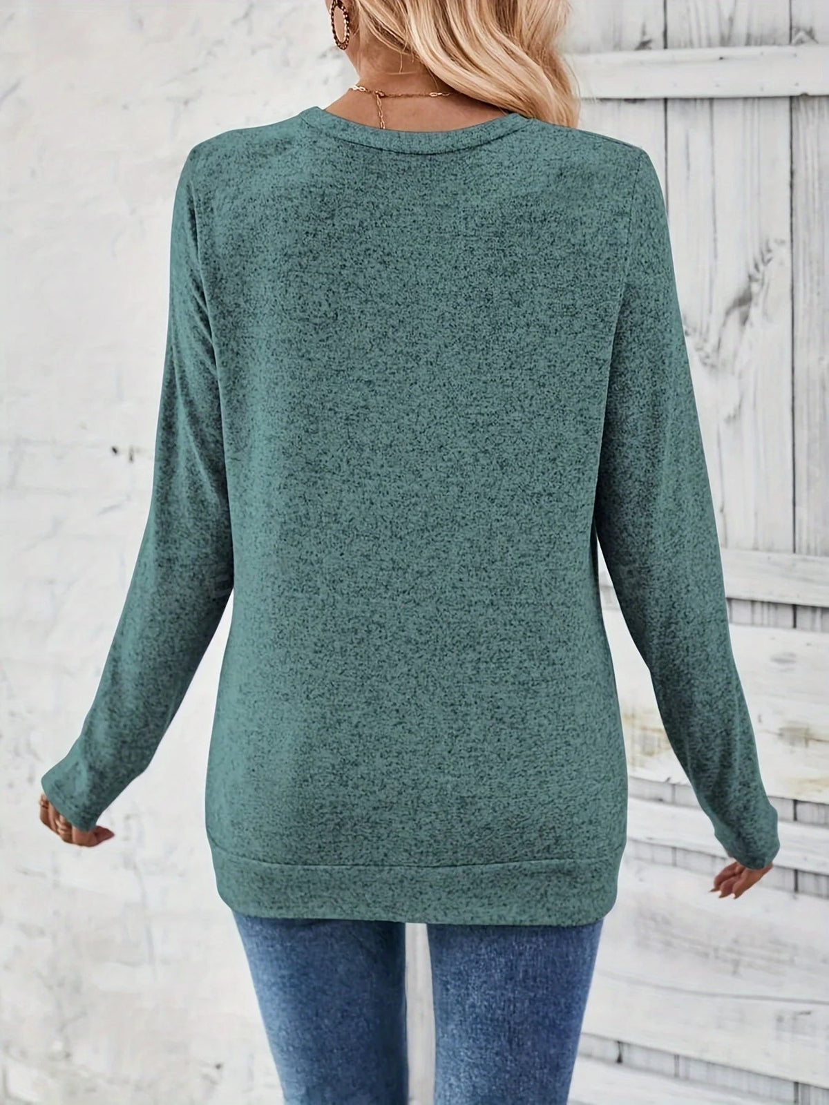 Dames Top met Gerimpelde Voorkant
