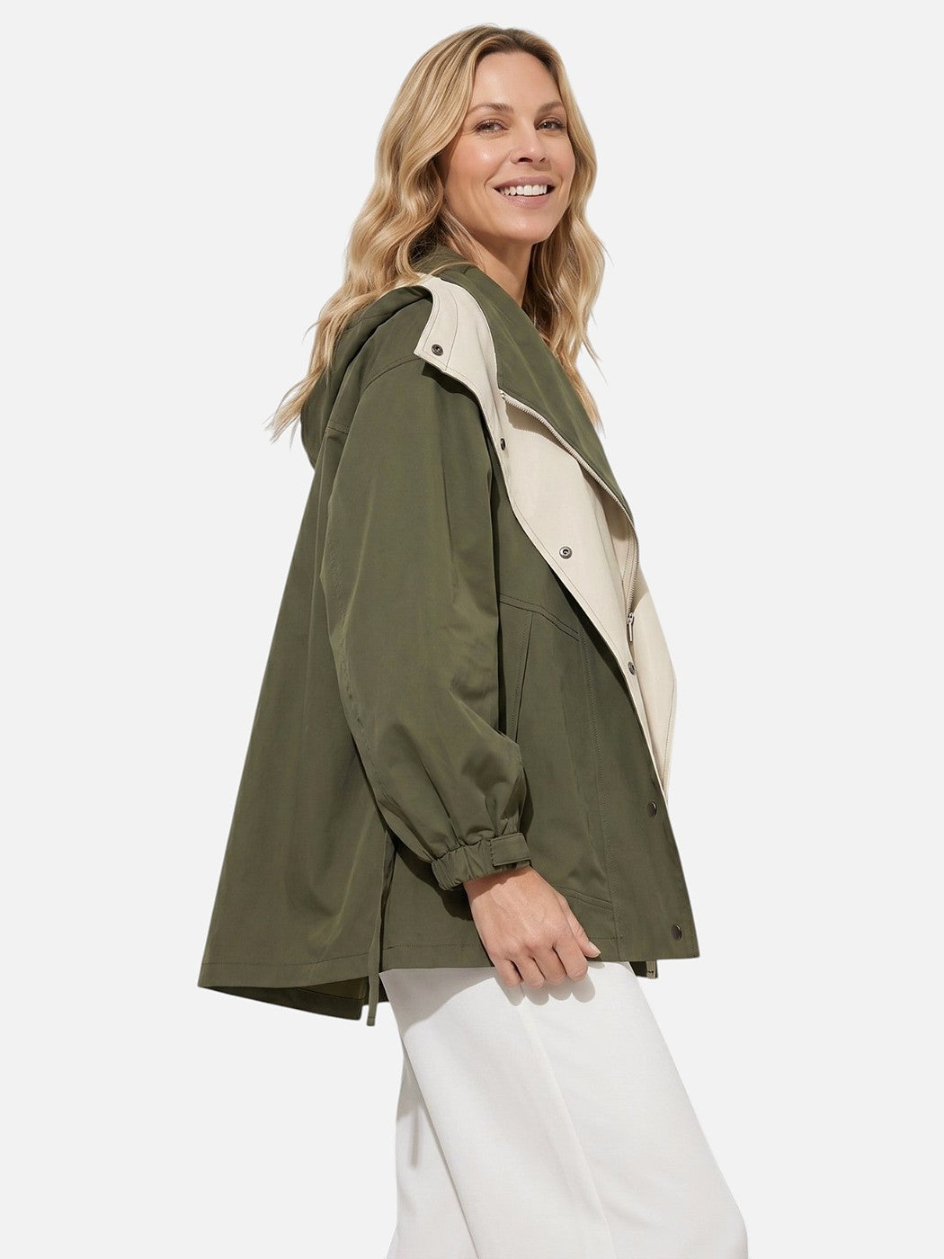 Dames Oversized Jas met Capuchon