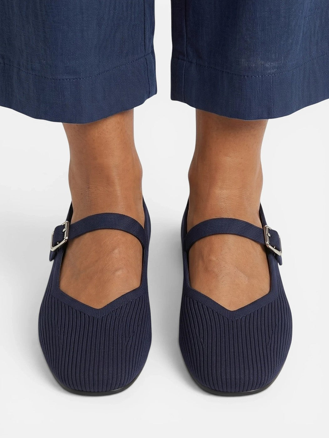 Dames Platte Mary Jane Schoenen met Gesp