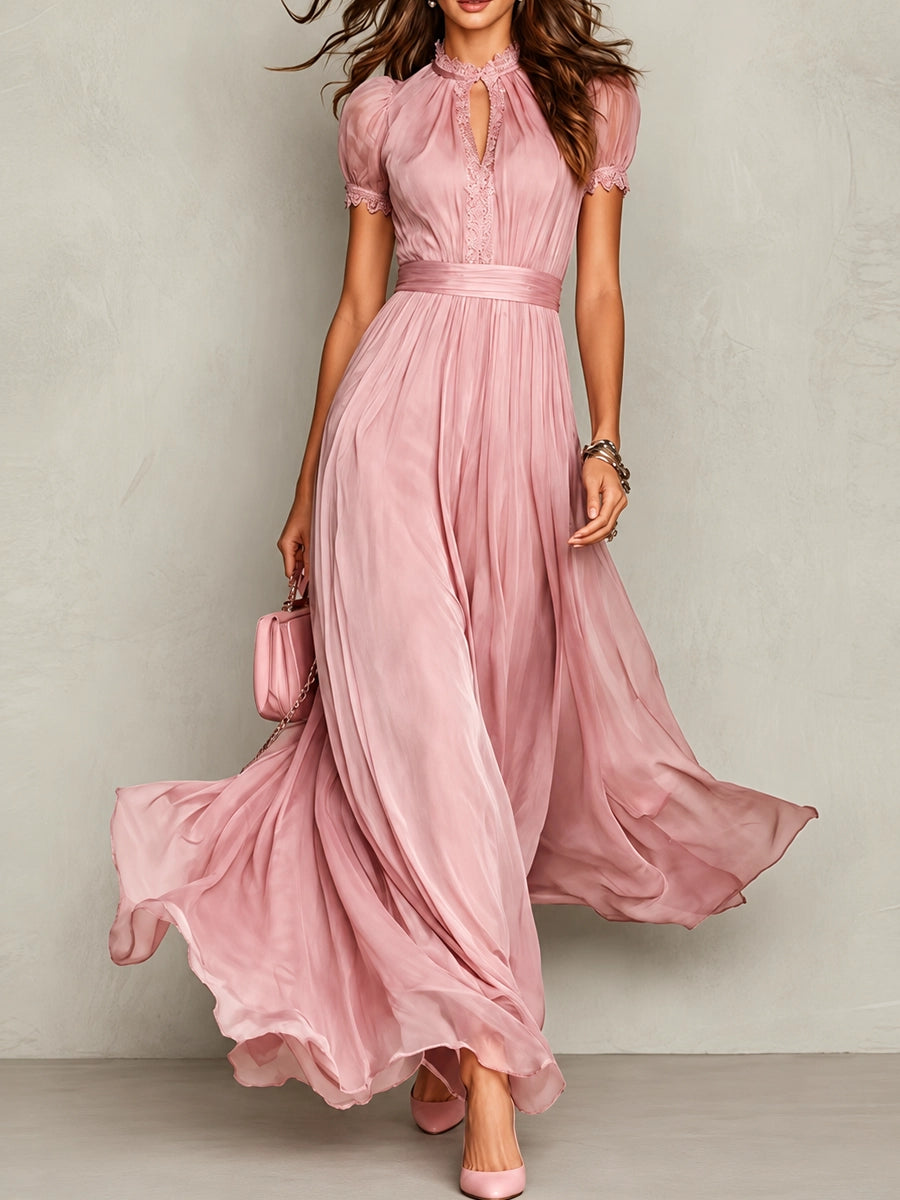 Avondjurk Dames met Elegante Vintage Halslijn Lizzy