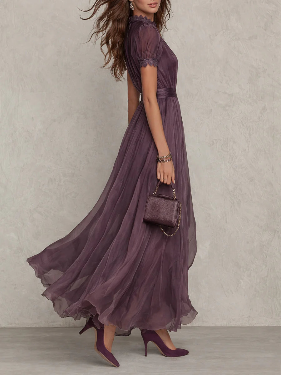 Avondjurk Dames met Elegante Vintage Halslijn Lizzy