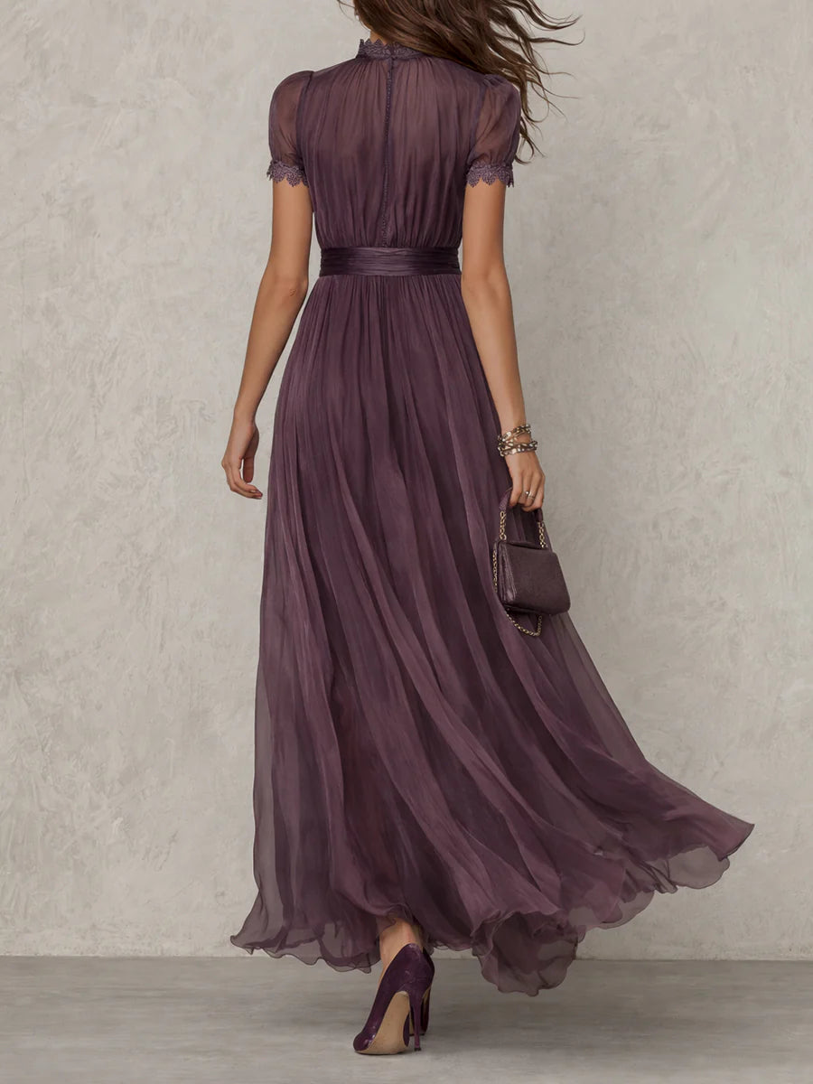 Avondjurk Dames met Elegante Vintage Halslijn Lizzy