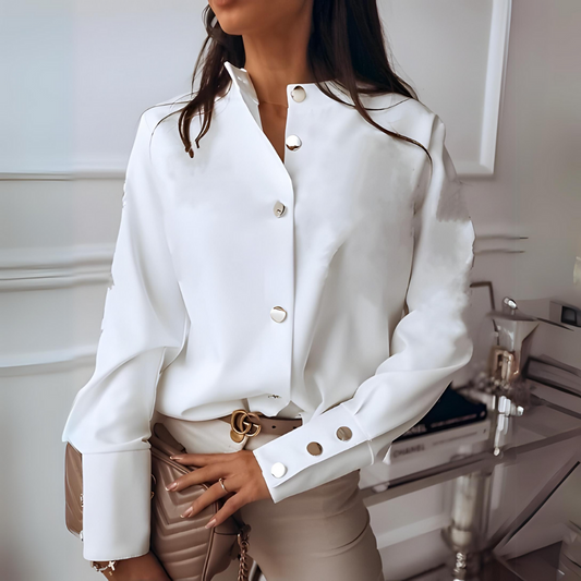 Dames T-shirt met Lange Mouwen en Moderne Stijl Lizzy
