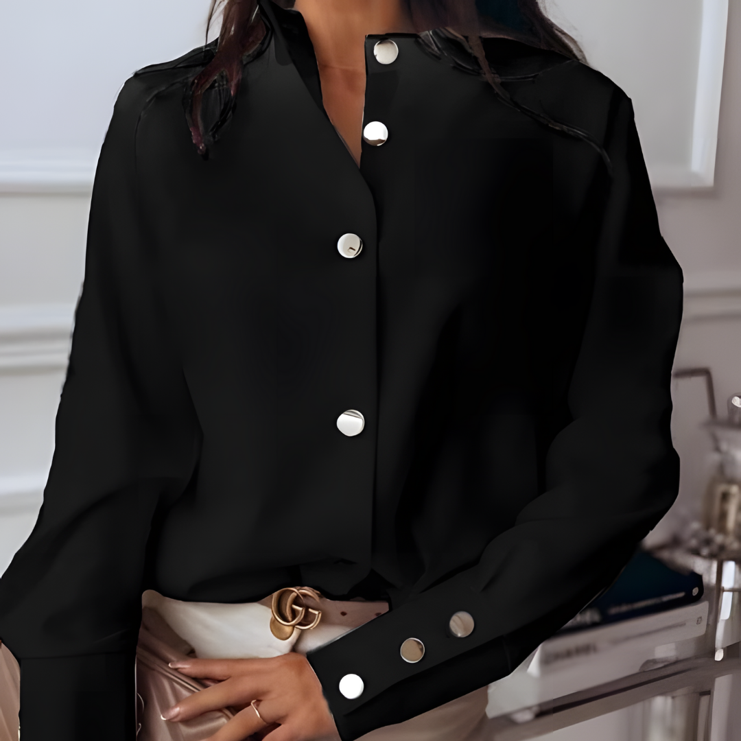 Dames T-shirt met Lange Mouwen en Moderne Stijl Lizzy