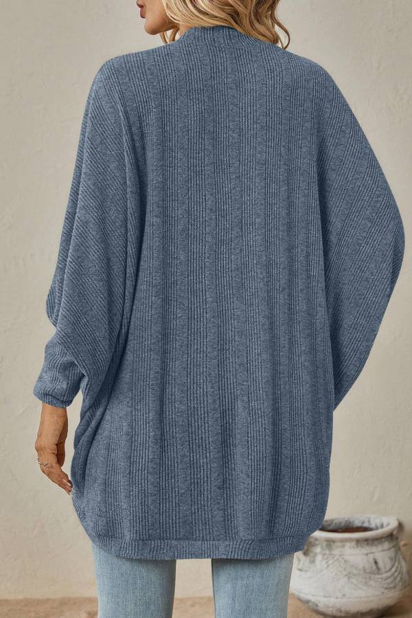 Dames Vleermuismouw Vest van Los Gebreid Materiaal