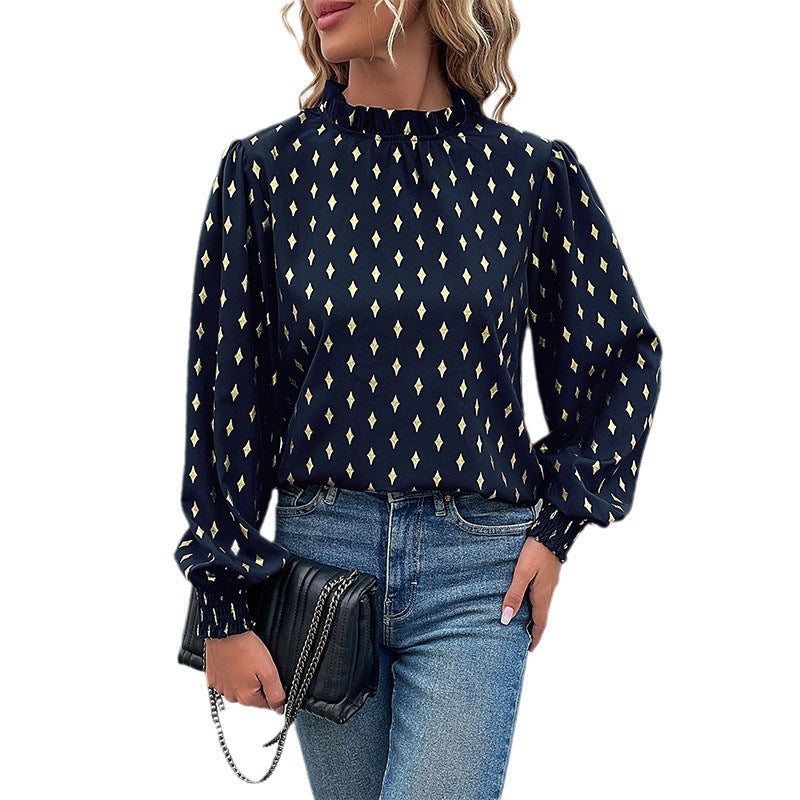 Damesblouse met Elegante Kraag Lizzy