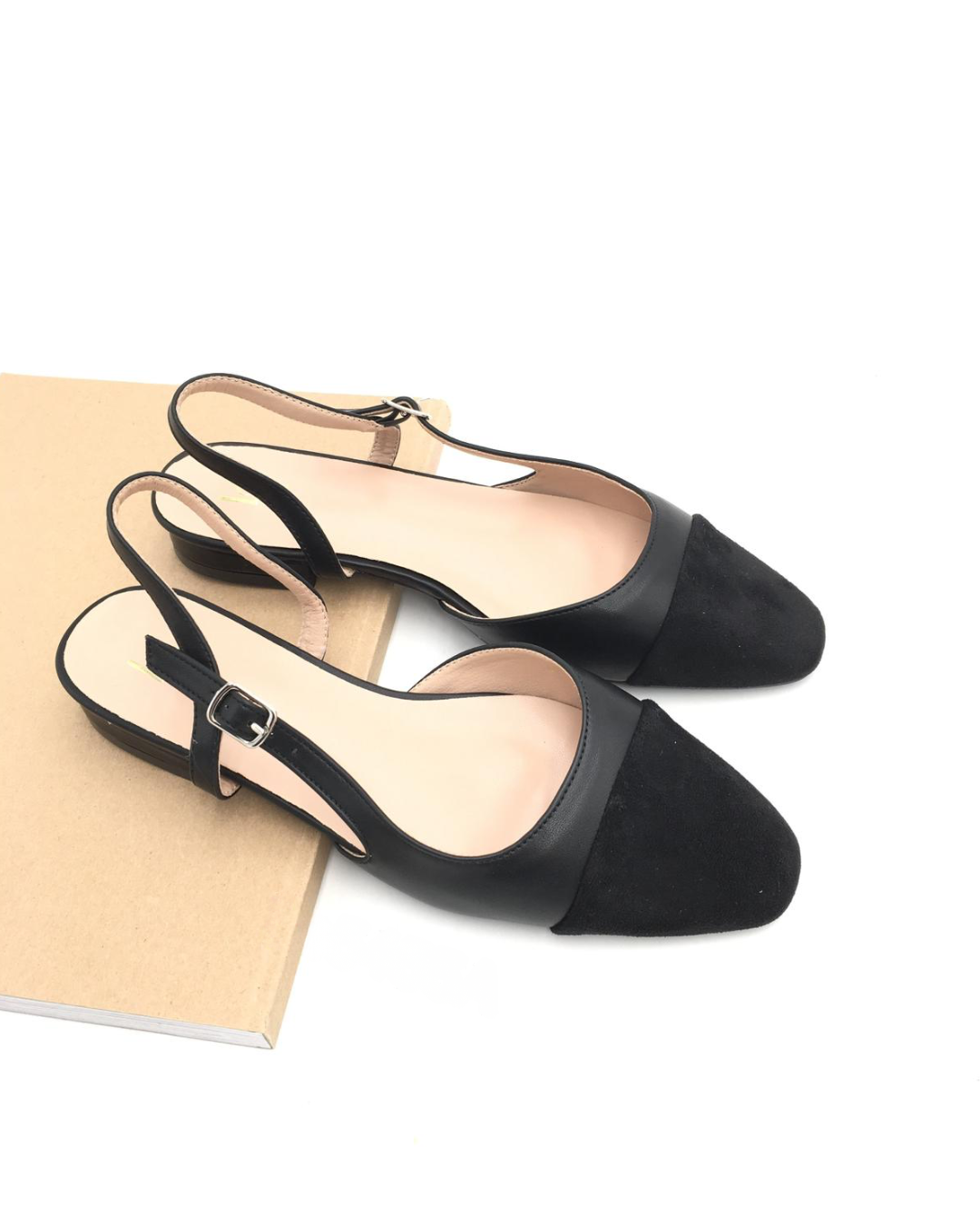Damesespadrille met Slingback en Gesloten Neus Lizzy