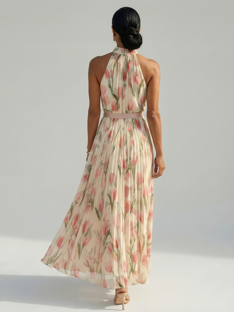 Damesjurk Midi met Bloemmotieven Lizzy