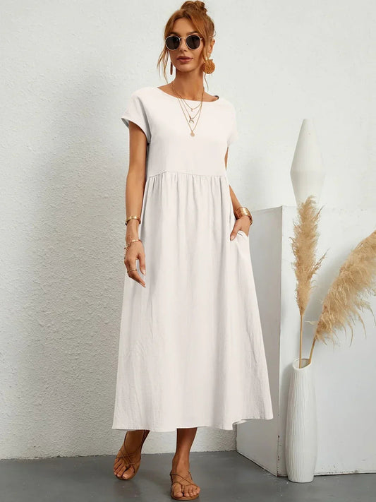 Damesjurk Midi met Tijdloze Elegantie Lizzy
