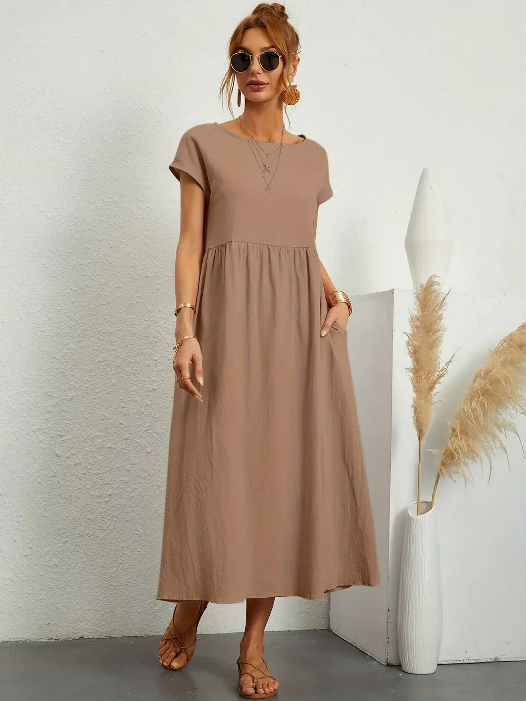 Damesjurk Midi met Tijdloze Elegantie Lizzy