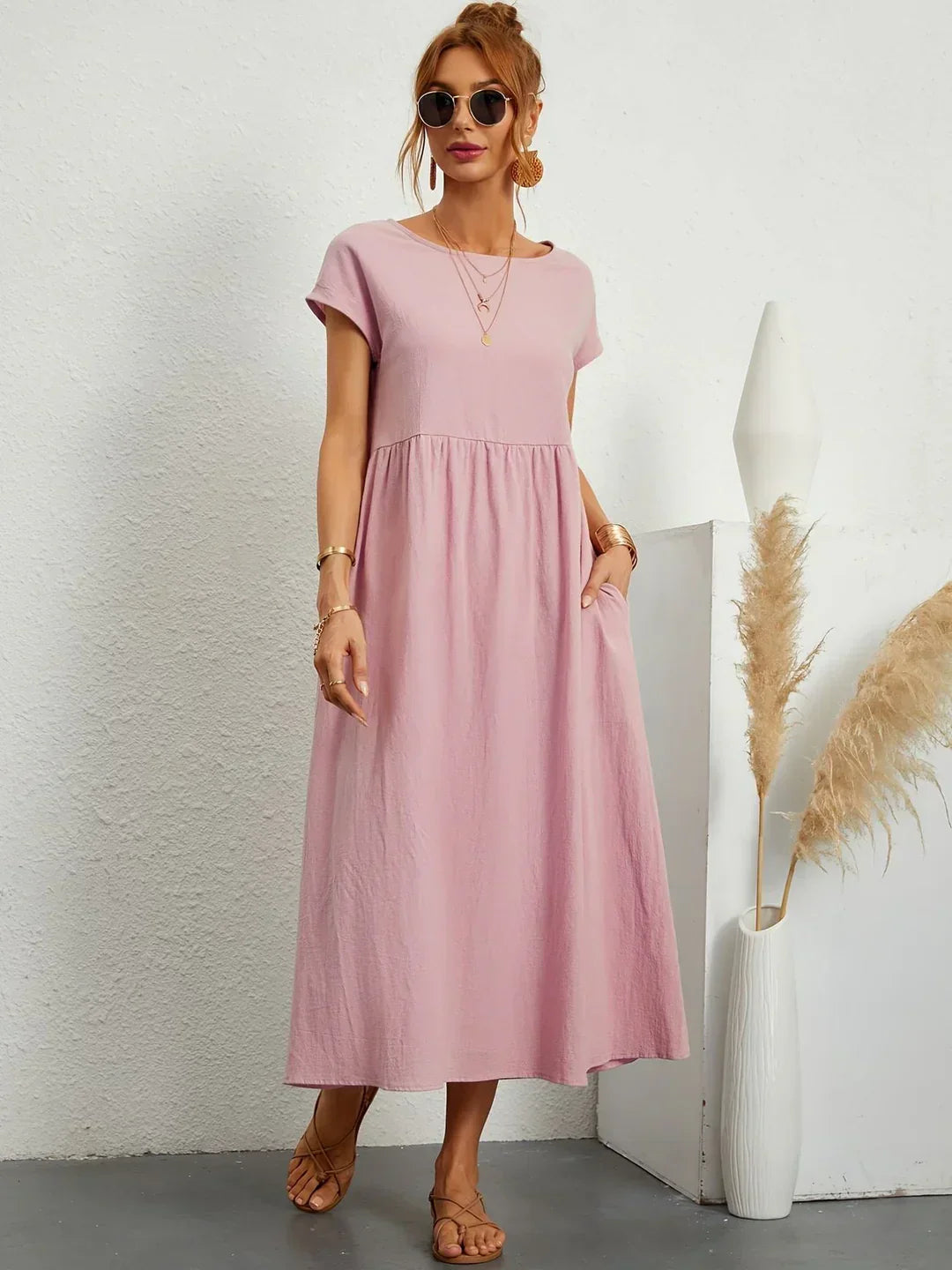 Damesjurk Midi met Tijdloze Elegantie Lizzy