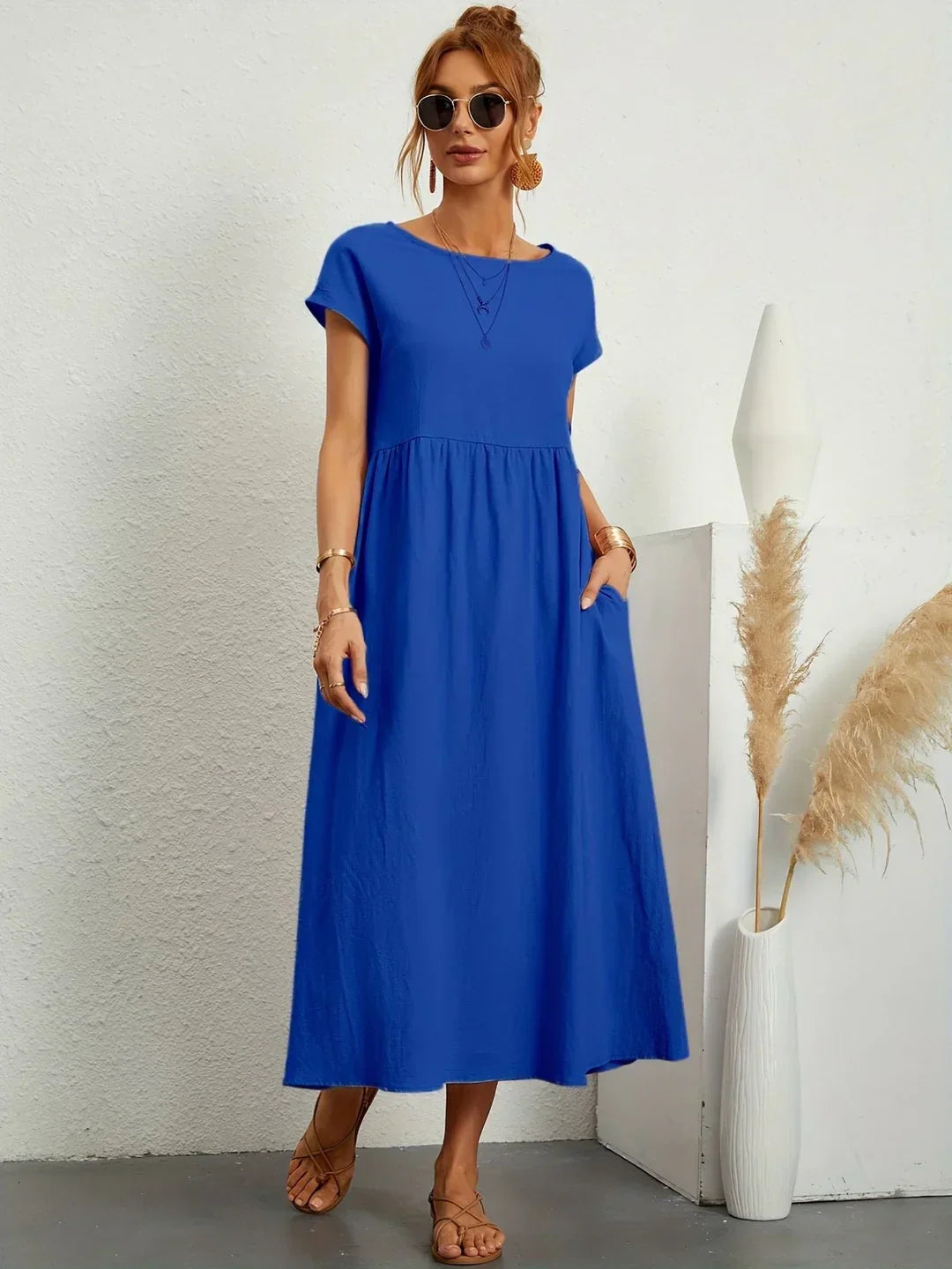 Damesjurk Midi met Tijdloze Elegantie Lizzy