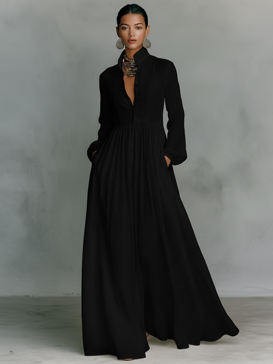 Damesjurk Vloeiend met Elegant Silhouet Lizzy