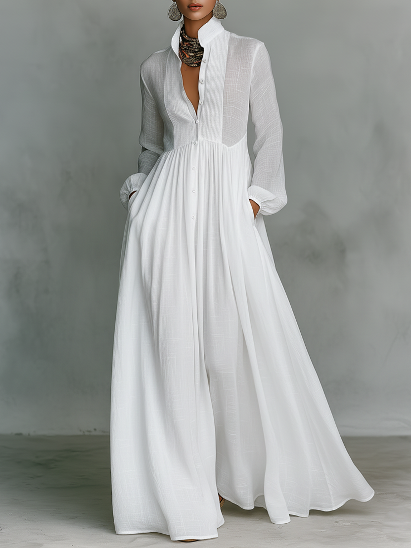 Damesjurk Vloeiend met Elegant Silhouet Lizzy