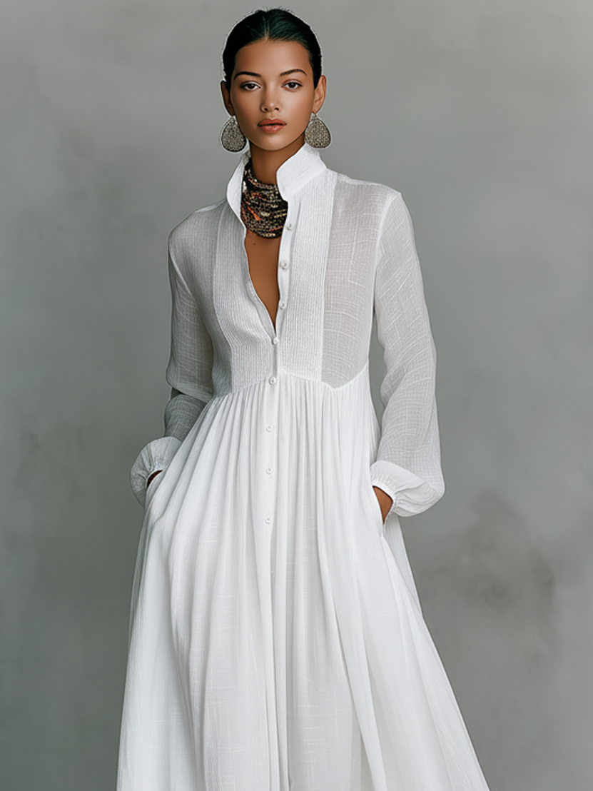Damesjurk Vloeiend met Elegant Silhouet Lizzy