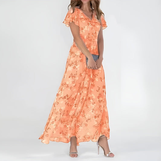Damesjurk Zomer met Elegant Silhouet en Vloeiende Vorm Lizzy