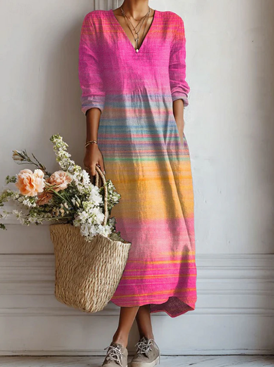 Damesjurk Zomer met Los Silhouet en Handige Zakken Lizzy