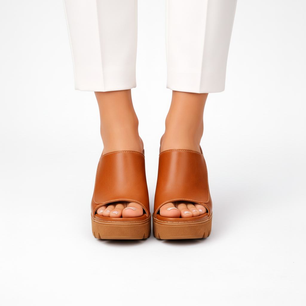 Damesloafers met Blokhak en Ondersteunende Platformzool Lizzy