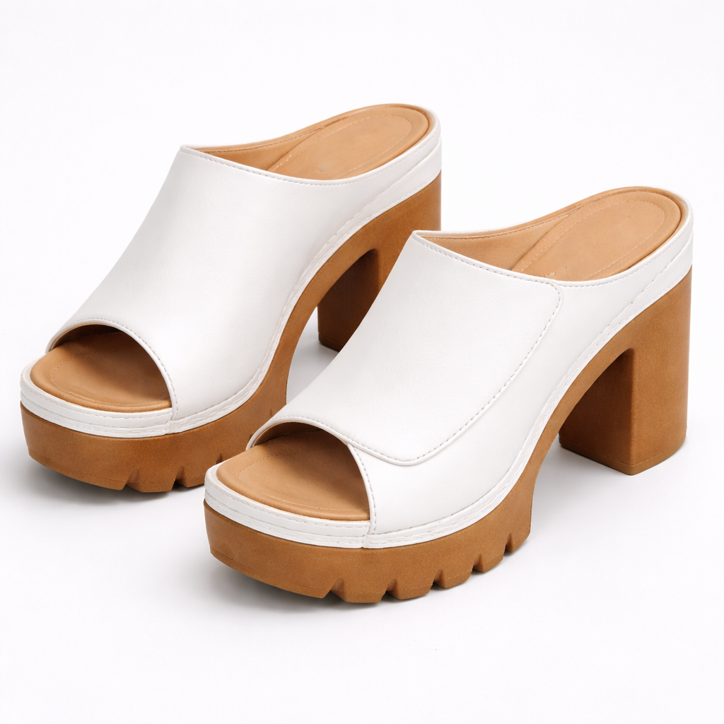 Damesloafers met Blokhak en Ondersteunende Platformzool Lizzy