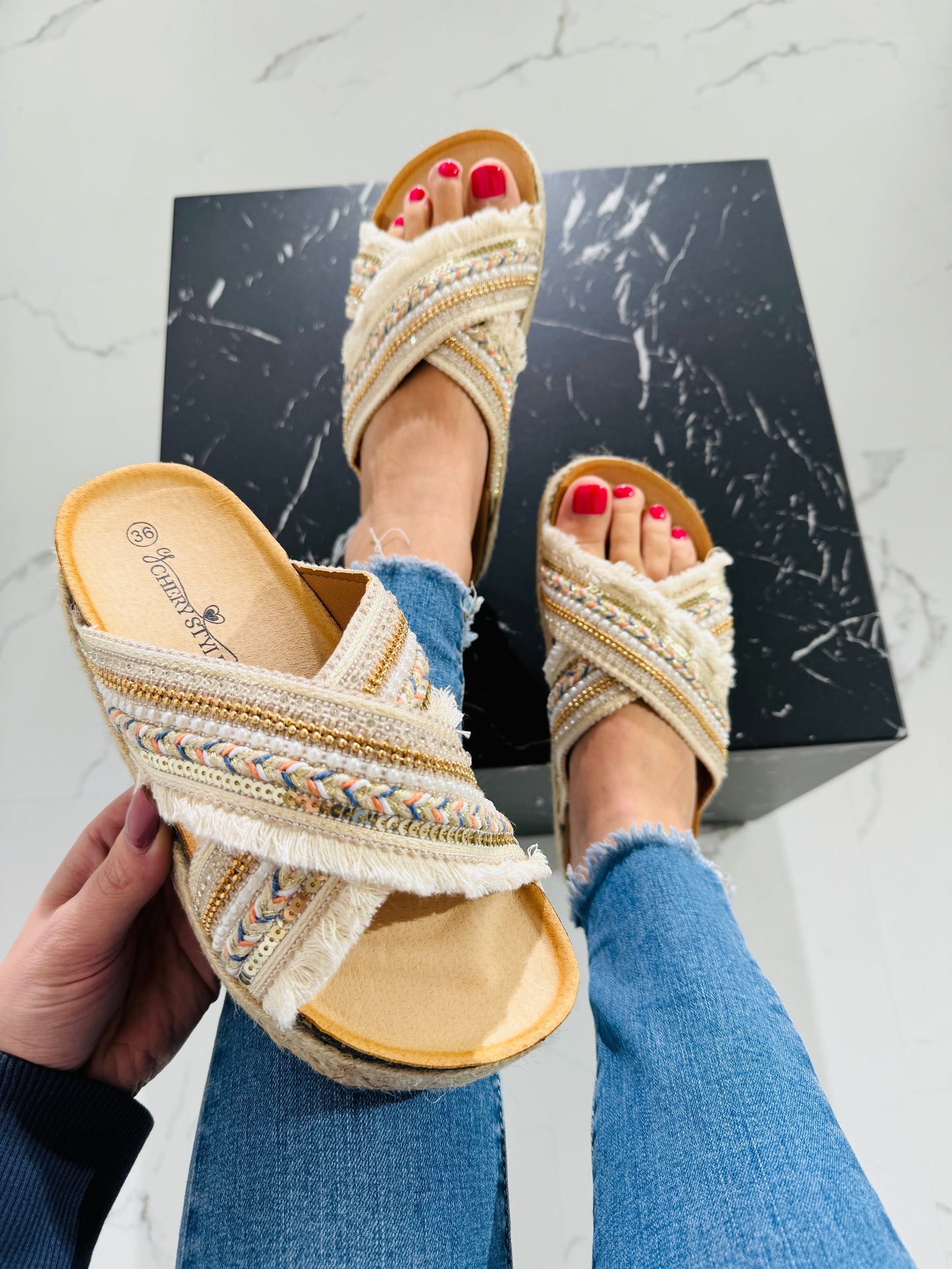 Damesloafers met Comfortabel Voetbed en 4 cm Zoolhoogte Lizzy