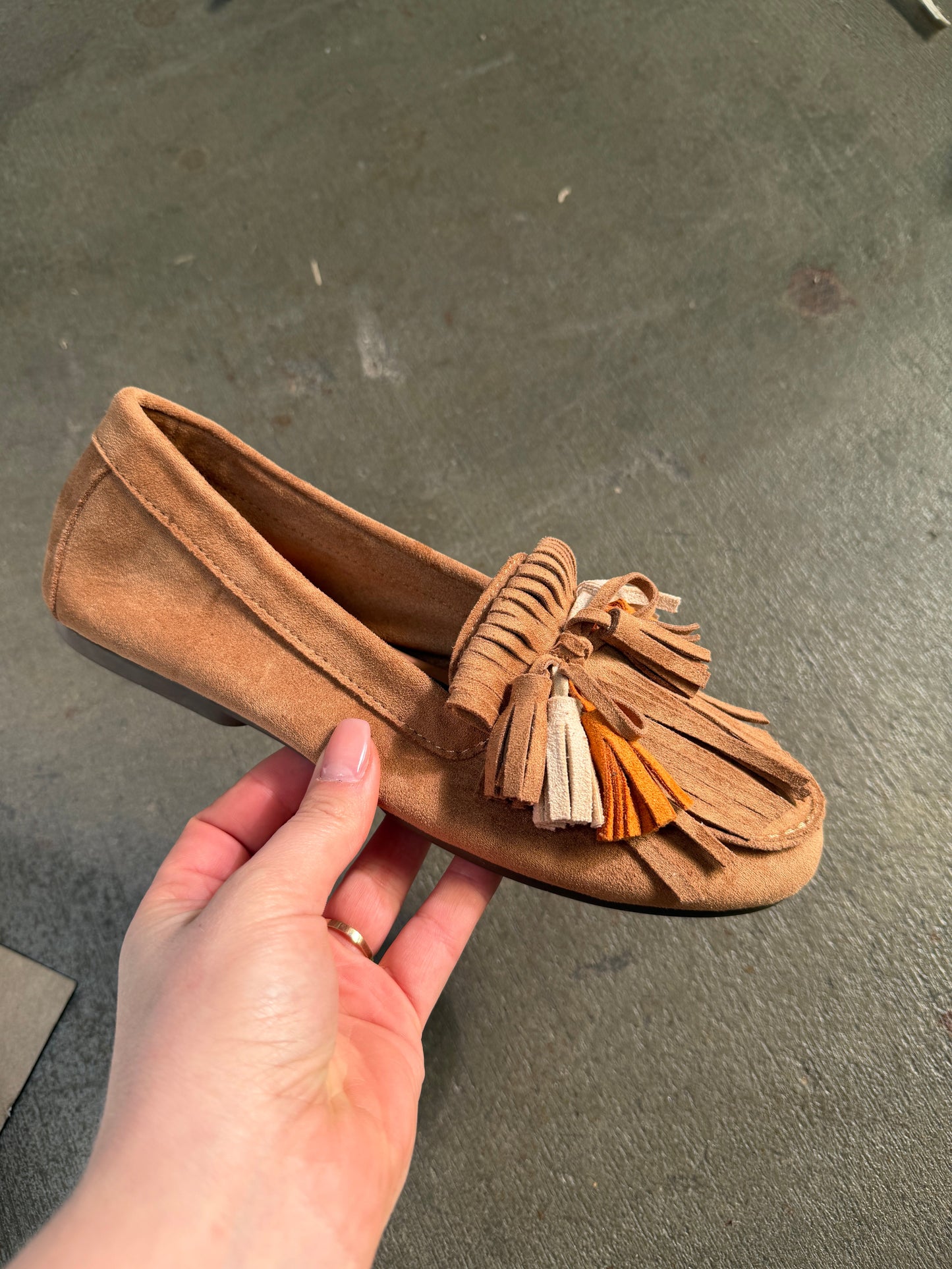 Damesloafers met Franjes en Strik Lizzy