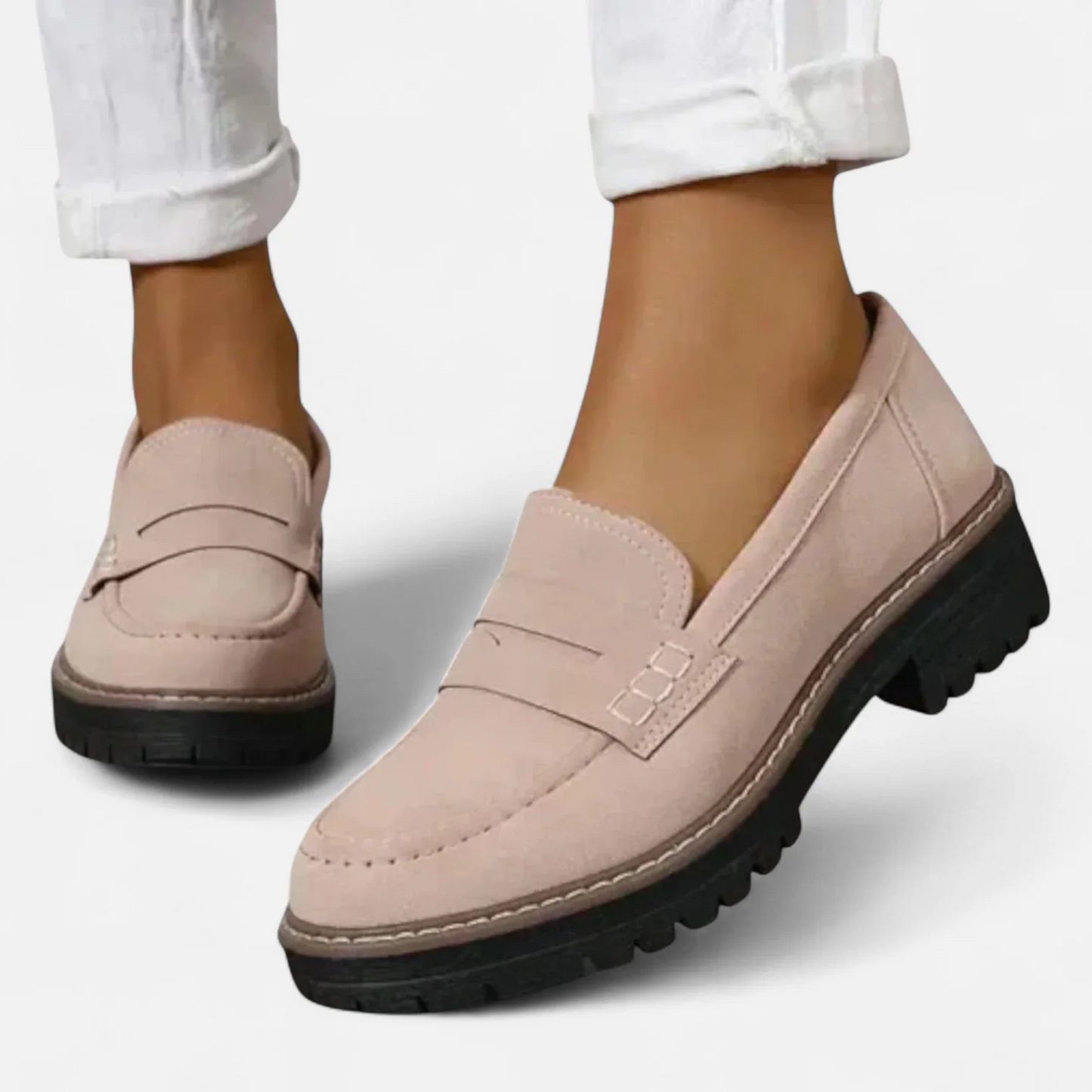 Damesloafers met Gewatteerde Zool en Zacht Imitatieleer Lizzy