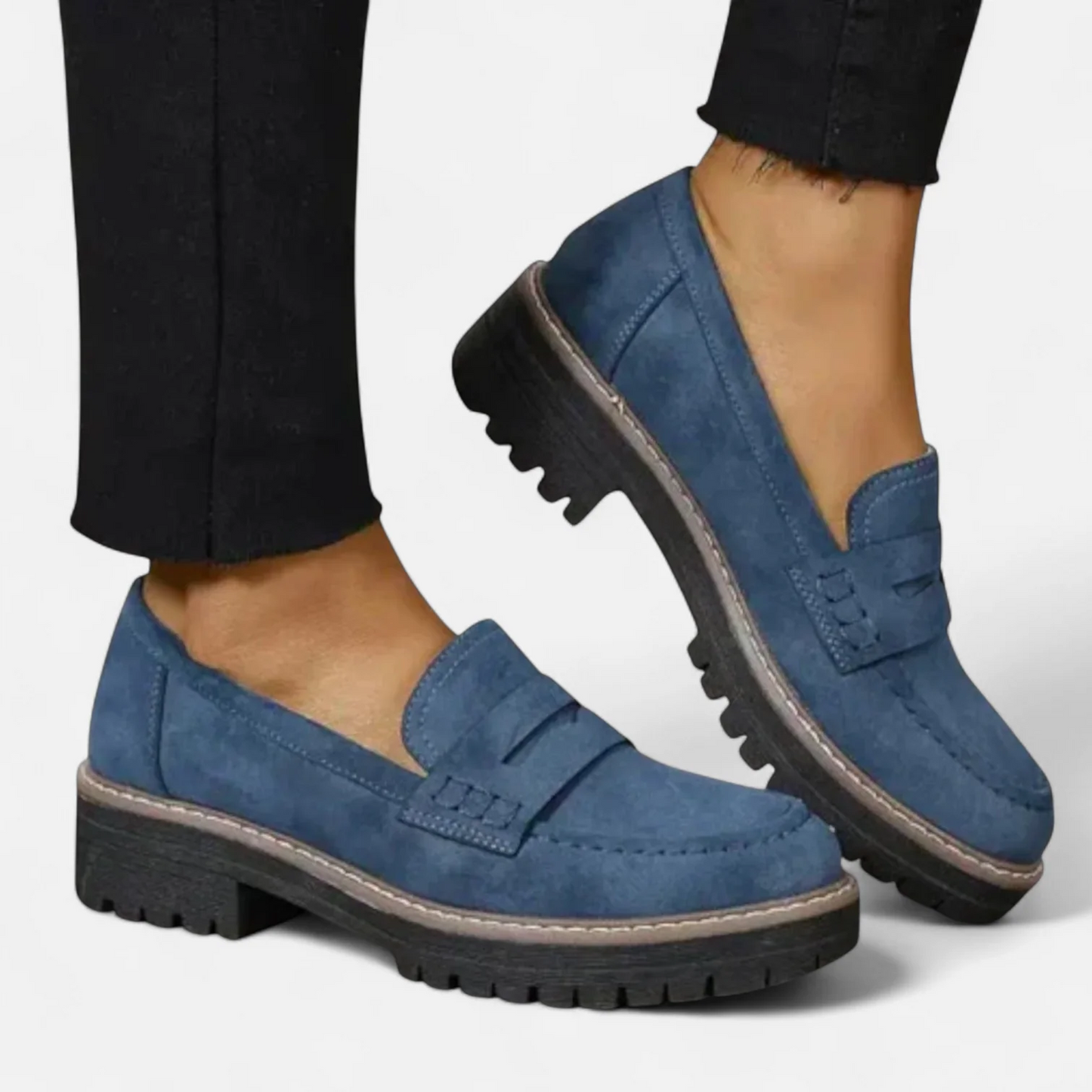 Damesloafers met Gewatteerde Zool en Zacht Imitatieleer Lizzy