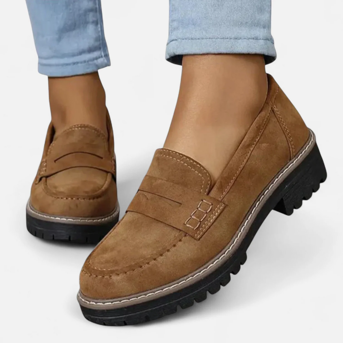 Damesloafers met Gewatteerde Zool en Zacht Imitatieleer Lizzy