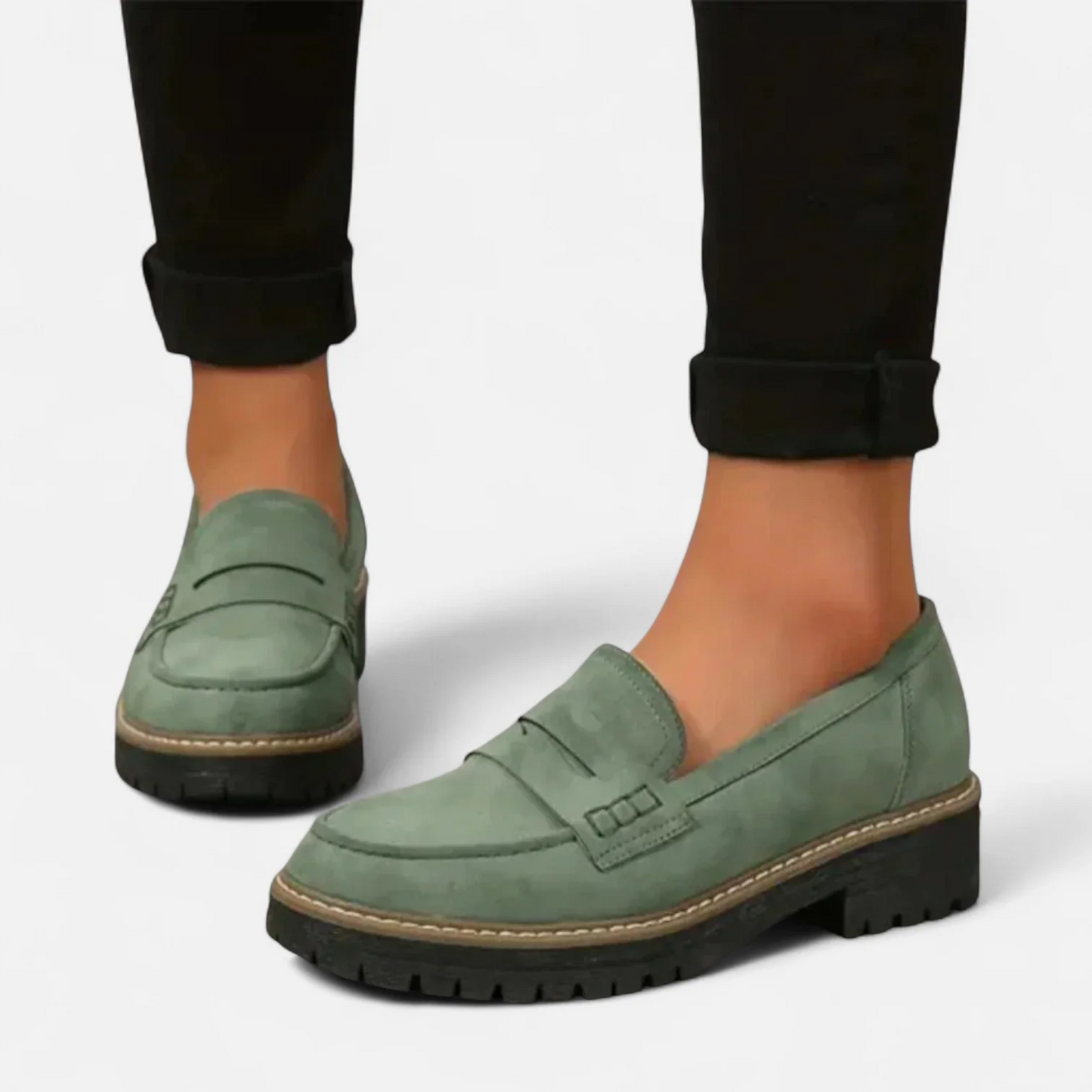 Damesloafers met Gewatteerde Zool en Zacht Imitatieleer Lizzy