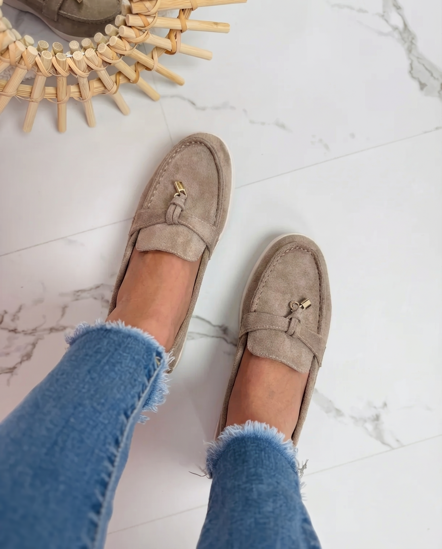 Damesloafers met Imitatieleer en Comfortabele Zool Lizzy