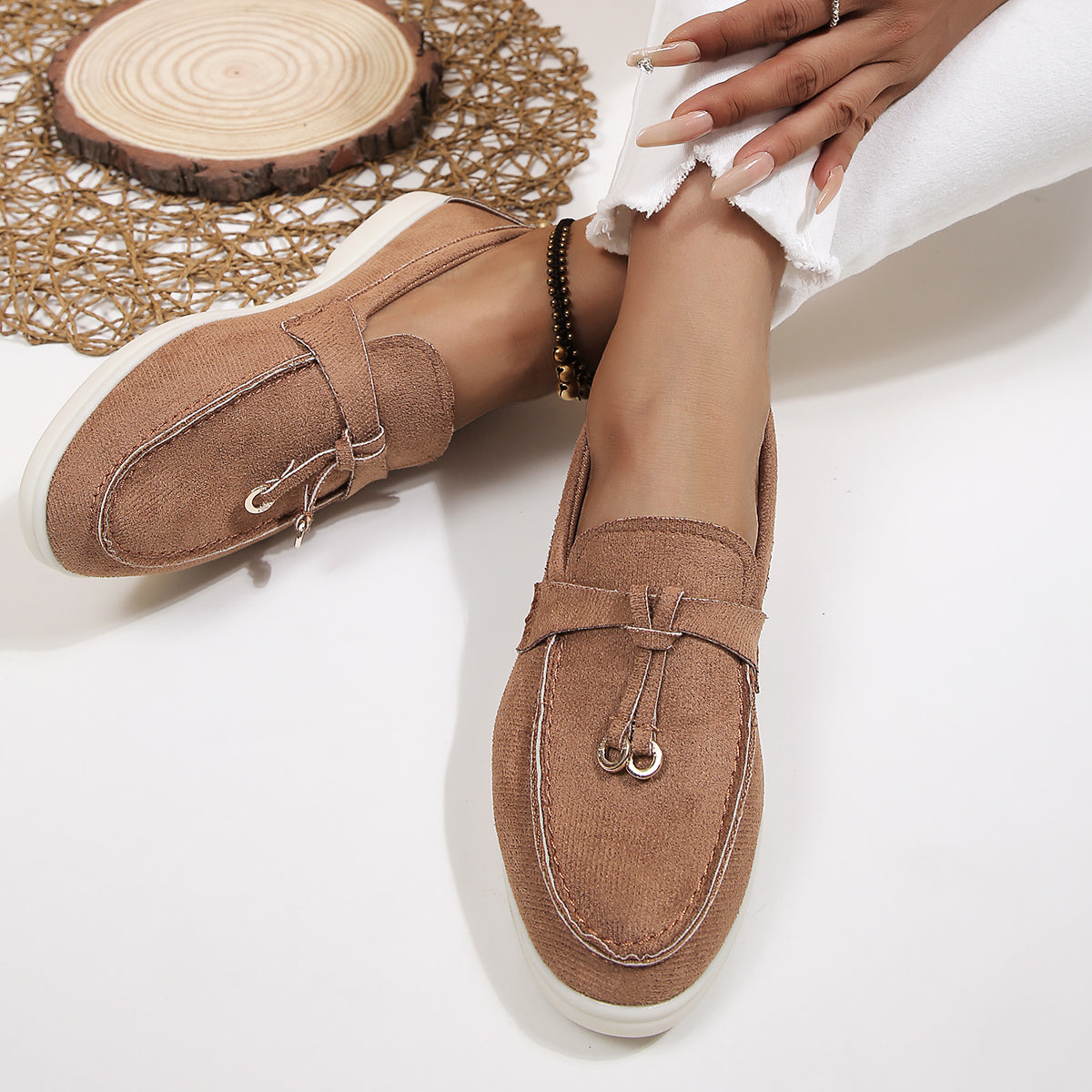 Damesloafers met Kwastje en Zachte Voering Lizzy