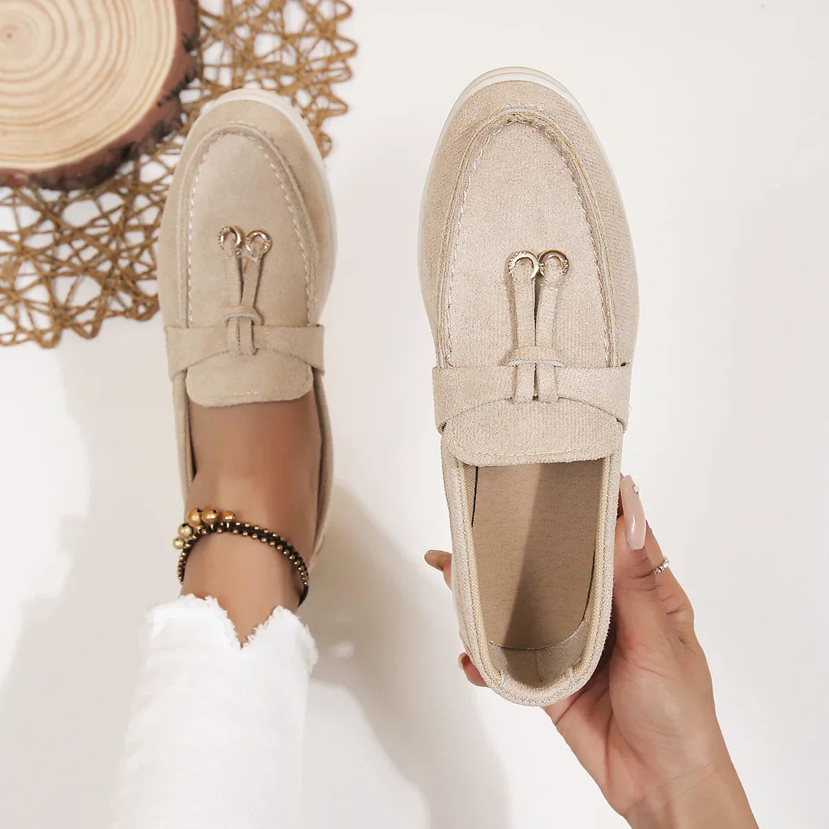 Damesloafers met Kwastje en Zachte Voering Lizzy
