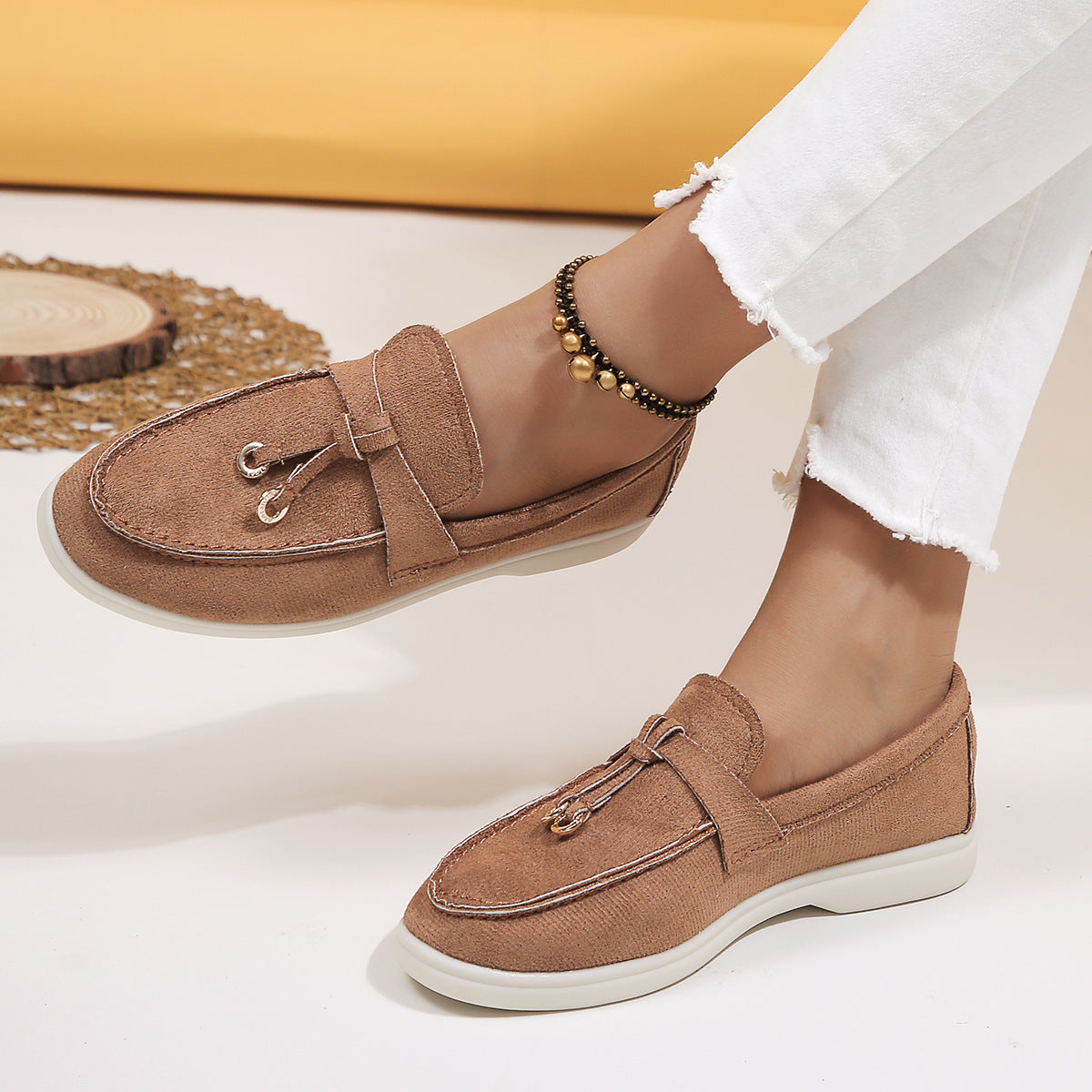 Damesloafers met Kwastje en Zachte Voering Lizzy