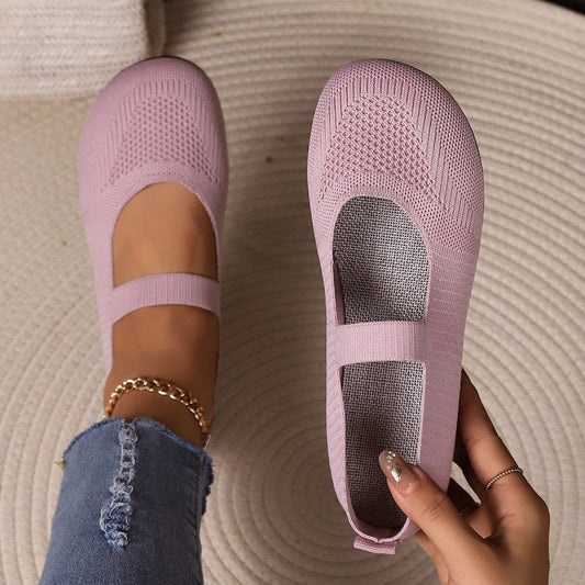 Damesloafers met Plat en Ademend Mesh Lizzy