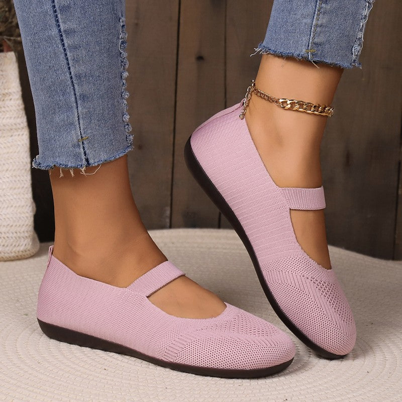 Damesloafers met Plat en Ademend Mesh Lizzy