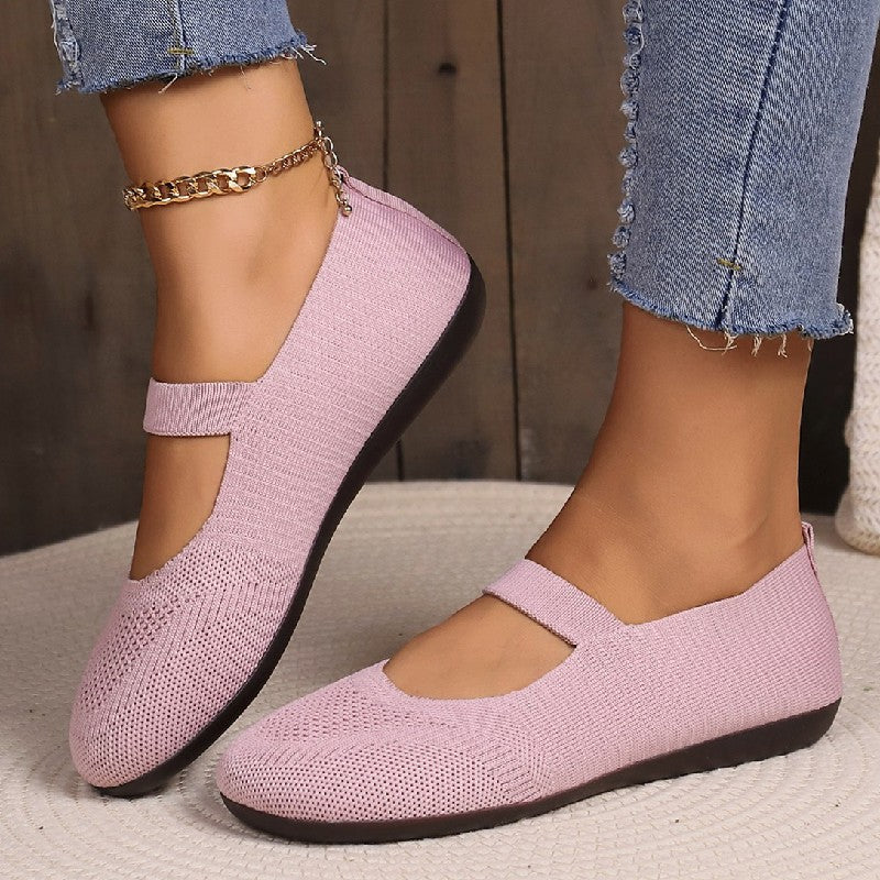 Damesloafers met Plat en Ademend Mesh Lizzy