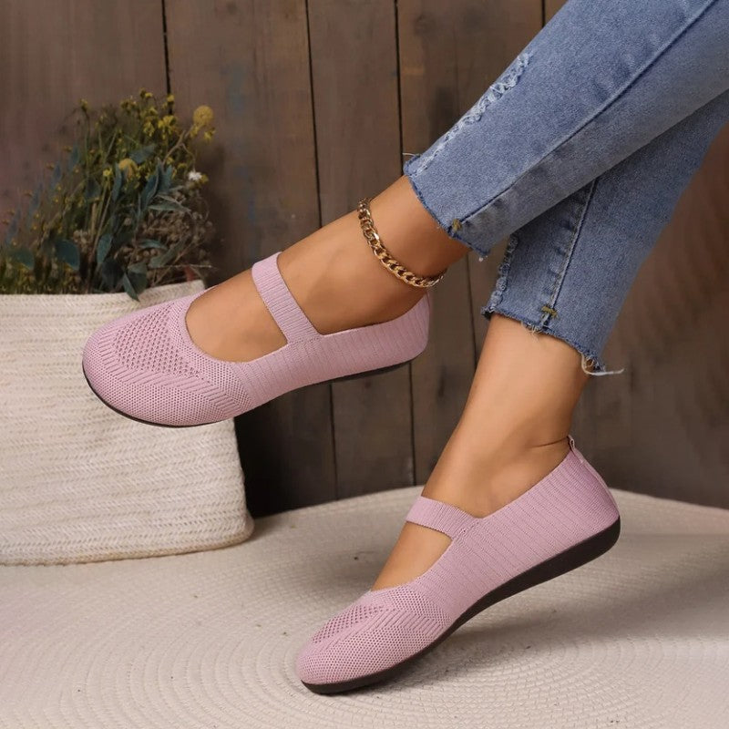Damesloafers met Plat en Ademend Mesh Lizzy