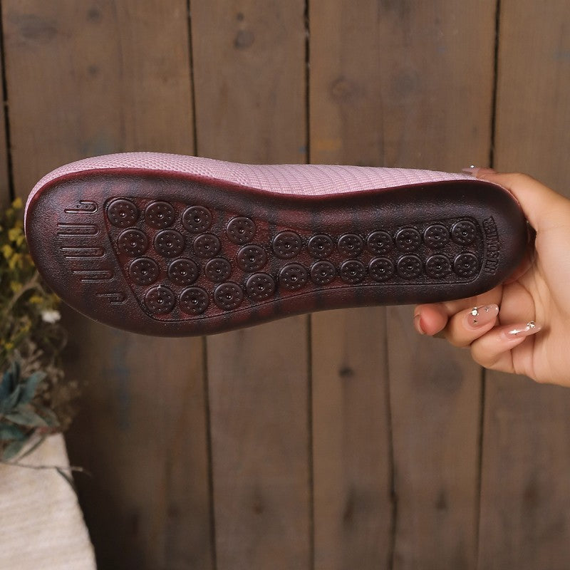 Damesloafers met Plat en Ademend Mesh Lizzy