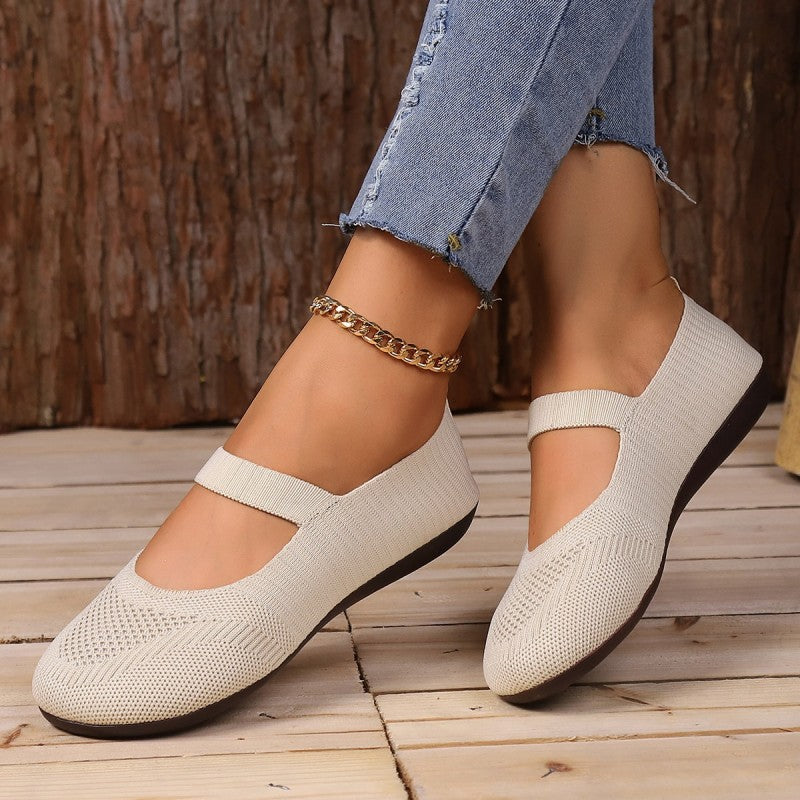 Damesloafers met Plat en Ademend Mesh Lizzy