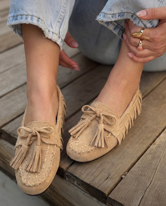 Damesloafers met Zacht Suedine en Tijdloos Design Lizzy