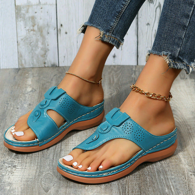 Damespantoffels met Antislip Zool en Ronde Neus Lizzy
