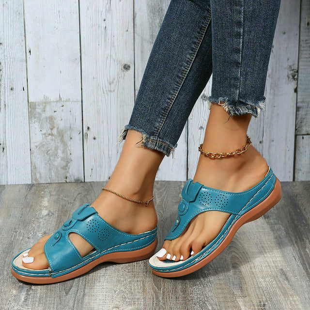 Damespantoffels met Antislip Zool en Ronde Neus Lizzy
