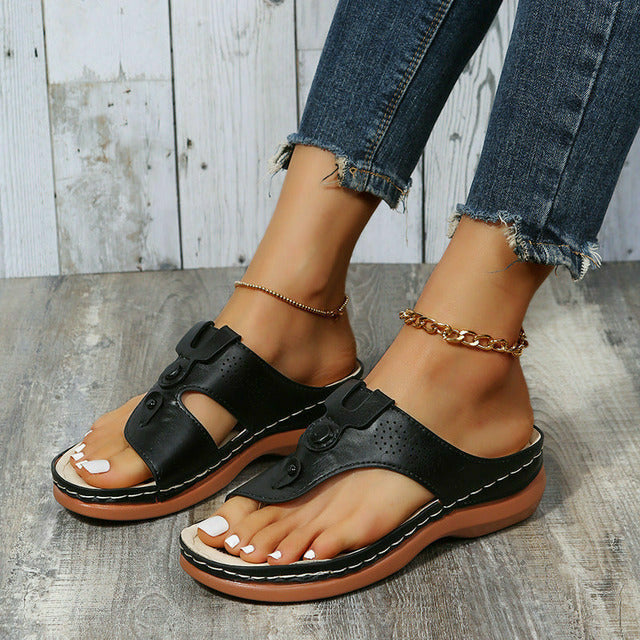 Damespantoffels met Antislip Zool en Ronde Neus Lizzy