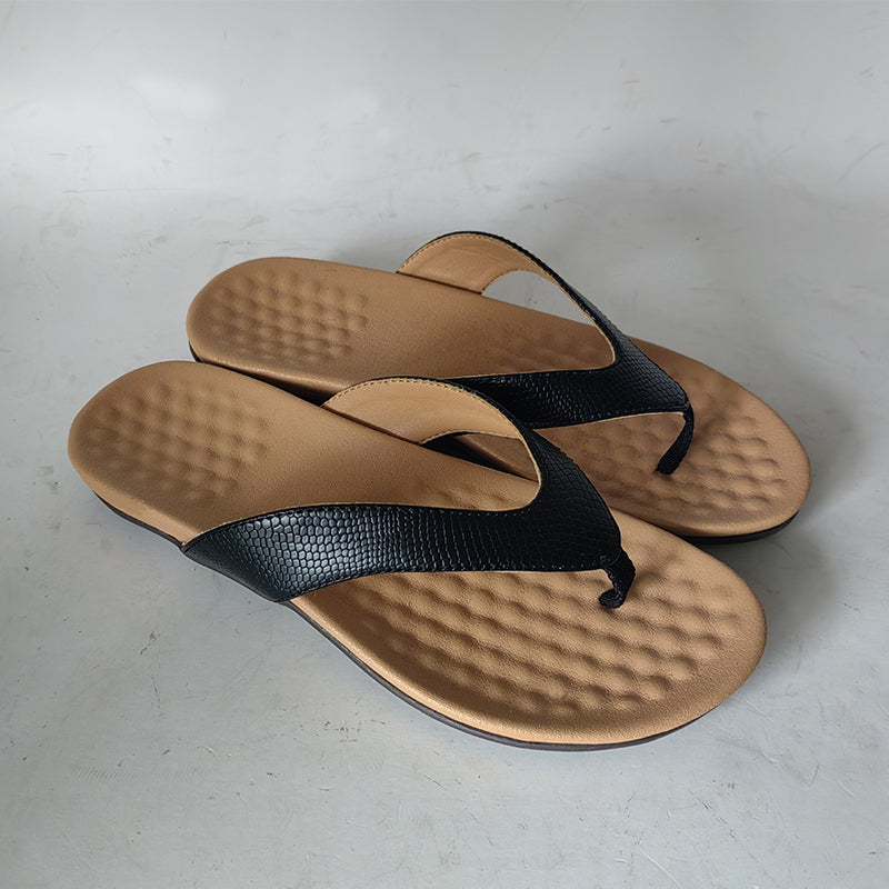 Damespantoffels met Lage Hak en Antislip Zool Lizzy