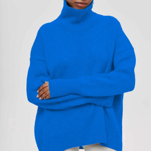 Damestrui Gebreid met Col en Lange Mouwen Lizzy