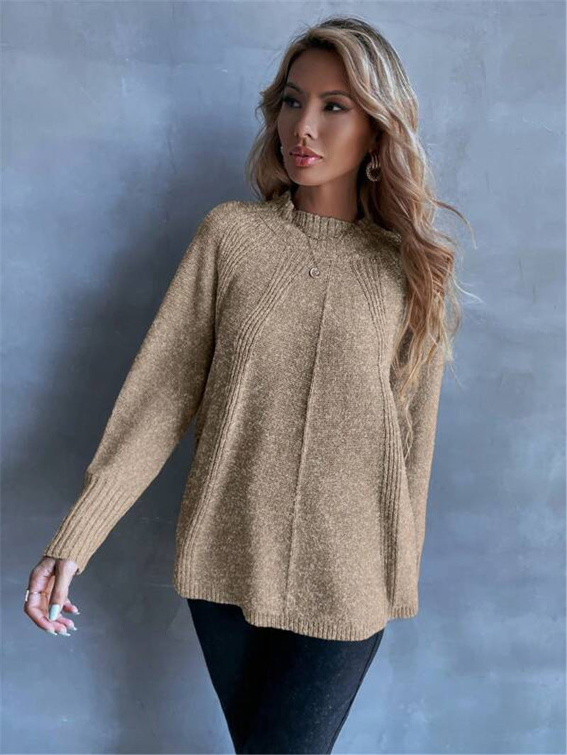 Dames Oversized Trui met Lange Mouwen