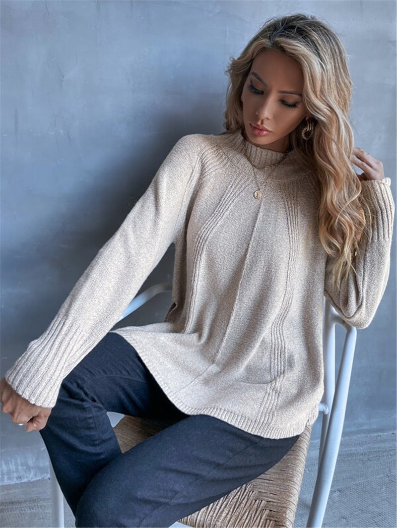 Dames Oversized Trui met Lange Mouwen