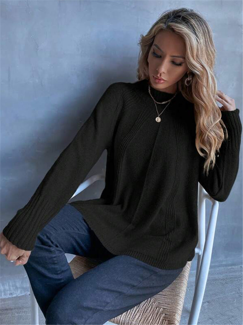 Dames Oversized Trui met Lange Mouwen