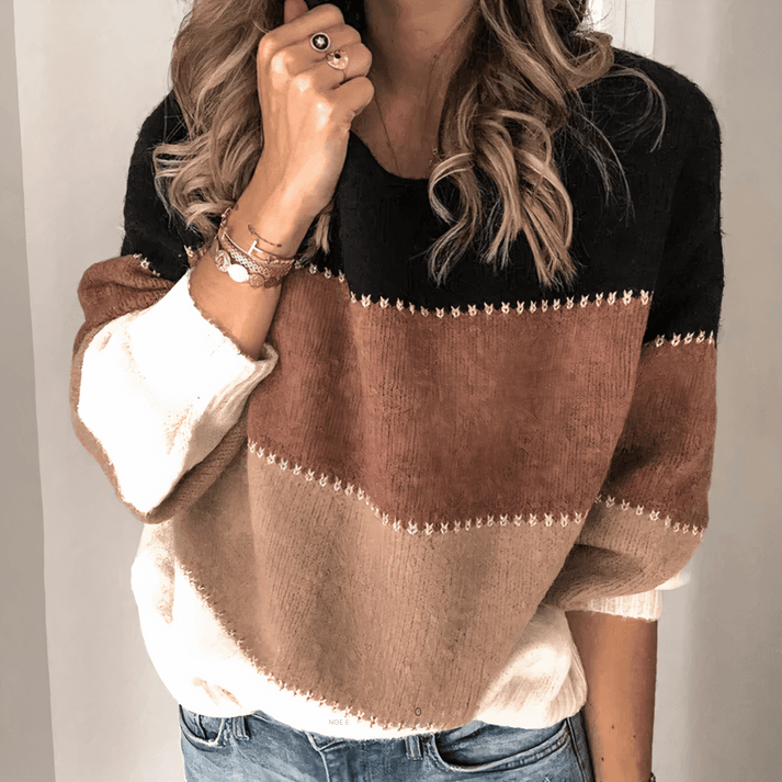 Damestrui Gestreept met Losse Fit en Casual Look Lizzy